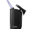 Зажигалка сигарная Colibri Falcon, черный карбон