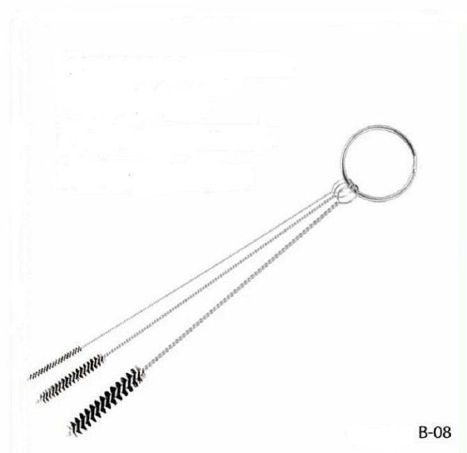 Ерши для трубок Pipe набор 3 шт. многоразовые для чаши 17см