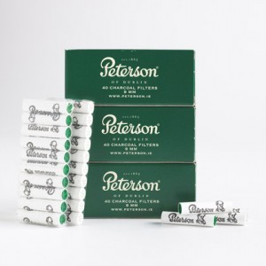 Фильтры для трубок PETERSON 40, 9 мм, угольные