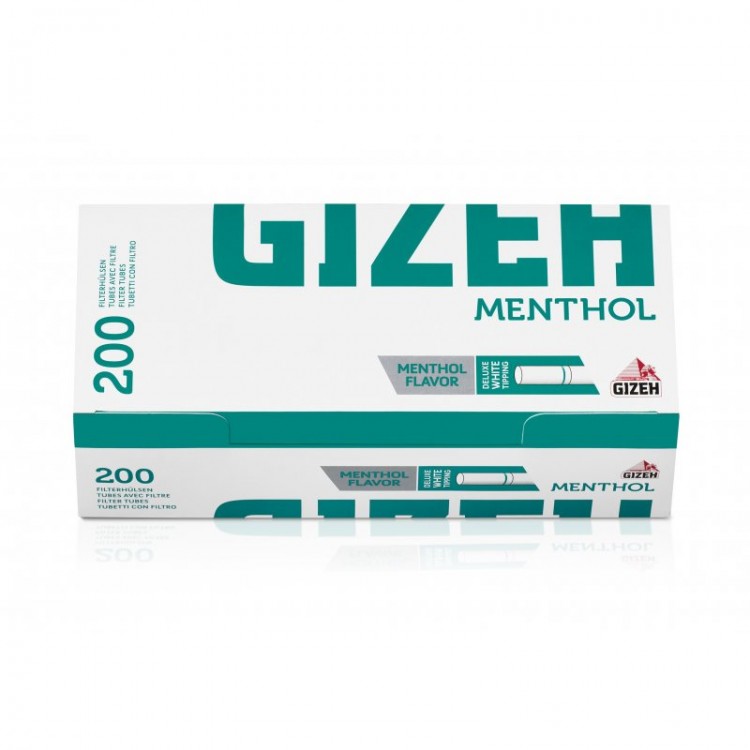 Гильзы сигаретные GIZEH Menthol 200