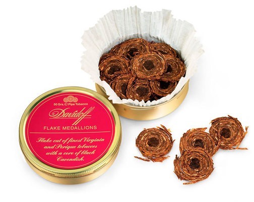 Трубочный табак DAVIDOFF Flake Medaillons 50 гр