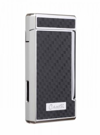 Зажигалка Caseti сигарная, турбо (двойное пламя), черная