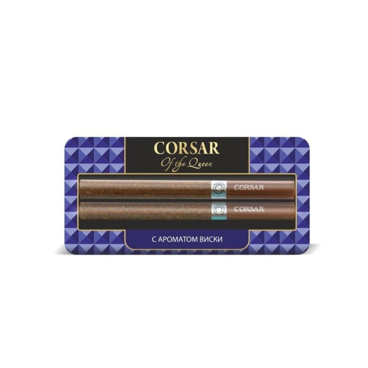 Сигариллы CORSAR Scotch Whiskey - блистер 2 шт