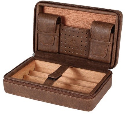 Хьюмидор GALINER дорожный, коричневый