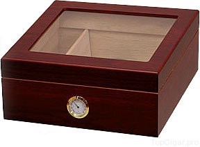 Хьюмидор Aficionado Chalet Glasstop Cherry