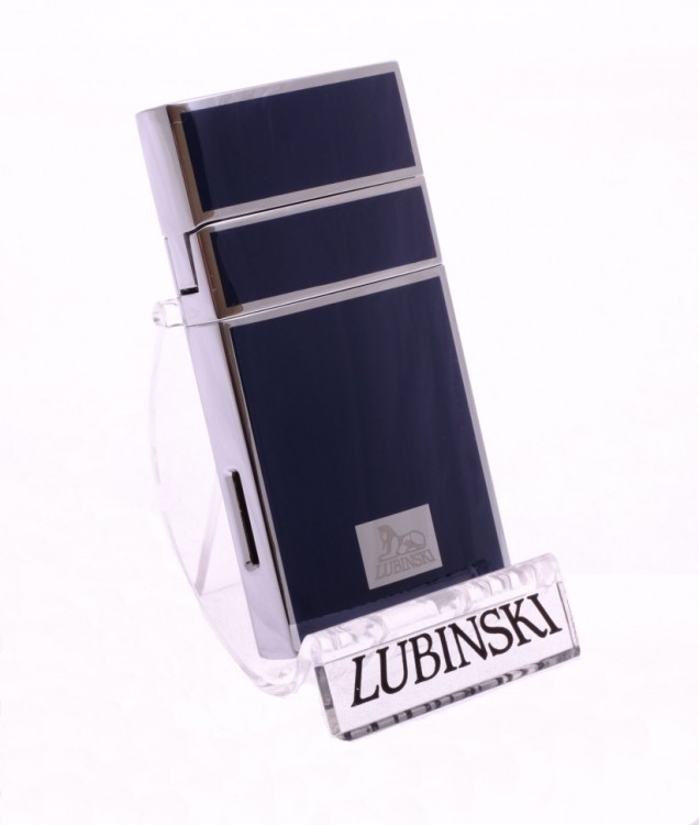 Зажигалка Lubinski "Мантуя" турбо, синяя