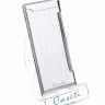 Зажигалка Caseti кремниевая, супертонкая, хром