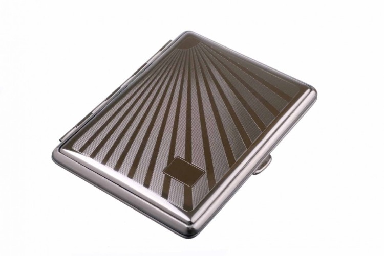 Портсигар Stoll на 28 сигарет 100 мм, металл