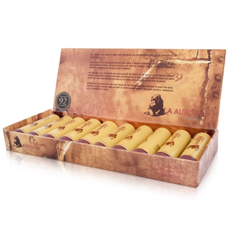 Сигара La Aurora 1495 Sumo Short Robusto Tubes