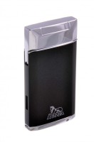 Зажигалка Lubinski "Турин" турбо с пробойником, черная