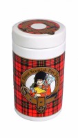 Банка для табака Lubinski "Шотландия", керамика, красная
