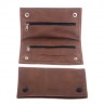 Кисет P&A для самокруток, экокожа, коричневый