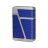 Зажигалка Bugatti 6 Blue & Chrome BL610