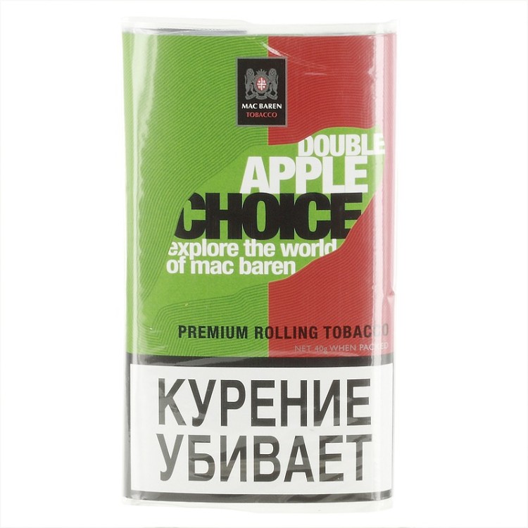 Табак для самокруток MAC BAREN Double Apple Choice 40 гр