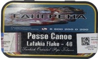 Трубочный табак Pesse Canoe Latakia Flake №40 50 гр банка
