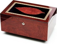 Хьюмидор ADORINI Venezia М - Deluxe на 75 сигар, коричневый