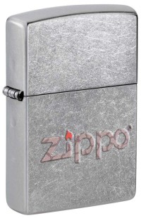 Зажигалка ZIPPO Classic™ с покрытием Street Chrome™ 207 SNAKESKIN ZIPPO LOGO