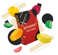 Табак для кальяна Энтузиаст ФРУКТОВЫЙ 25 гр