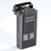 Зажигалка Lotus 4650 Commander Black Chrome