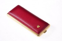 Портсигар Stoll на 14 сигарет, натуральная кожа, Олень