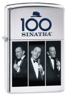 Зажигалка ZIPPO Frank Sinatra  High Polish Chrome 28960