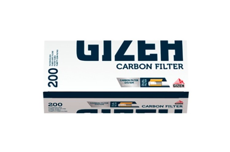 Гильзы сигаретные GIZEH Carbon 200
