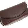 Сумка P&A для трубки и табака, натуральная кожа, коричневая