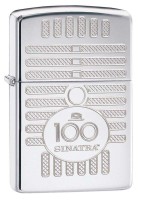 Зажигалка ZIPPO Frank Sinatra  High Polish Chrome 28958