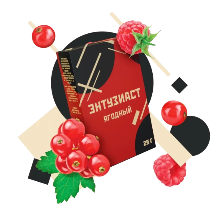 Табак для кальяна Энтузиаст ЯГОДНЫЙ 25 гр