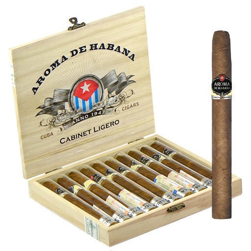 Сигара AROMA DE HABANA Cabinet Ligero(*10)