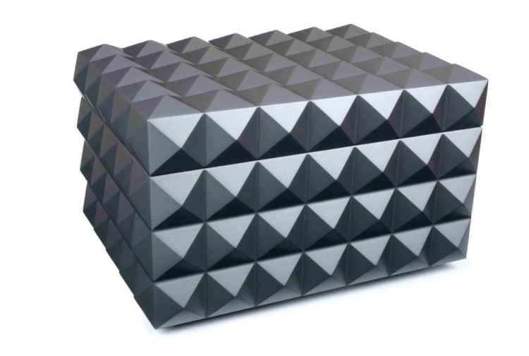 Хьюмидор Colibri Grand Quasar на 150 сигар, Серый лак уценка