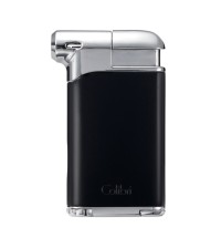 Зажигалка трубочная Colibri Pacific с тампером, матовый черный-хром