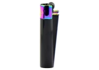 Зажигалка CLIPPER Кремниевая Металлическая SPECTRUM&BLACK CM0S112