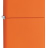 Зажигалка ZIPPO Classic с покрытием Orange Matte