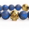 ПРОБОЙНИК PUNCH BRACELET Noche Gold Skull