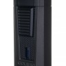 Зажигалка сигарная Colibri Stealth, тройное пламя, черный металлик
