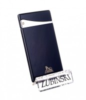 Зажигалка Lubinski "Флоренция", плоская, турбо, черная