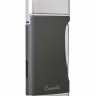 Зажигалка Caseti сигарная турбо двойное пламя), серая