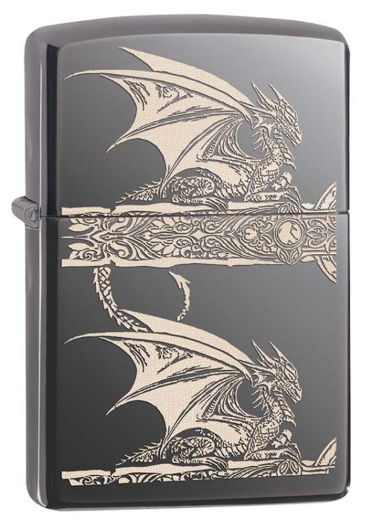 Зажигалка ZIPPO Anne Stokes  Black Ice ® 28961