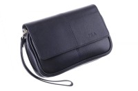 Сумка P&A для 3 трубок и табака, натуральная кожа, подарочная упаковка