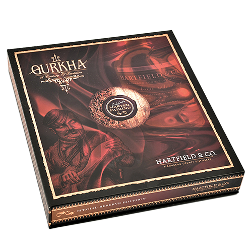 Подарочный набор Gurkha Bourbon Collection Churchill Natural SET of 5 cigars