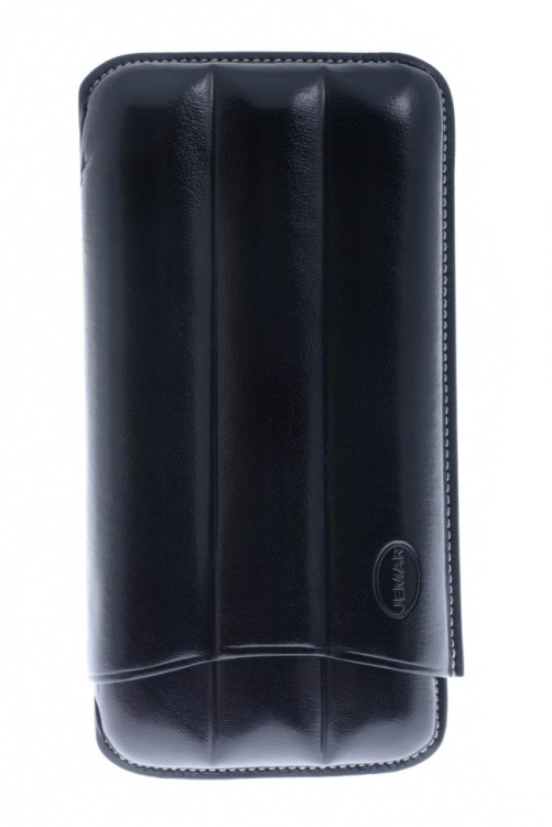 Чехол Jemar на 3 сигары, натуральная кожа