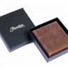Портсигар Passatore на 20 сигарет, натуральная буйволиная кожа, Темно-коричневый
