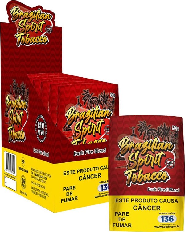 Табак для самокруток Brazilian Spirit Dark Fired Blend 30 гр
