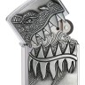 Зажигалка ZIPPO Classic с покрытием Brushed Chrome