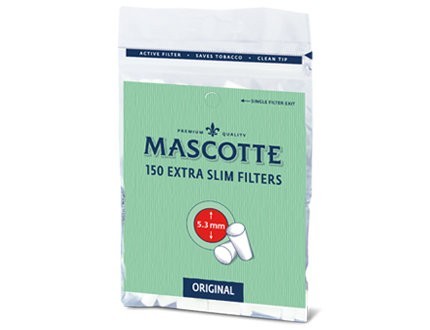 Фильтр для самокруток MASCOTTE Extra Slim Original 150, 5.3 мм