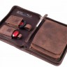 Сигарная сумка P&A на 6 сигар, натуральная кожа, коричневая