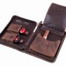 Сигарная сумка P&A на 6 сигар, натуральная кожа, коричневая