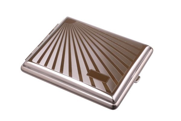 Портсигар Stoll на 26 сигарет, нержавеющая сталь