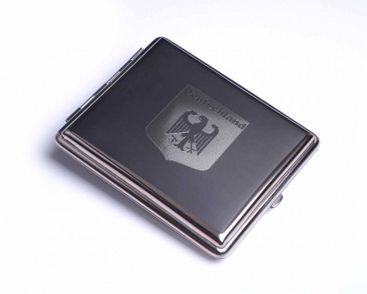 Портсигар Stoll на 26 сигарет, металл